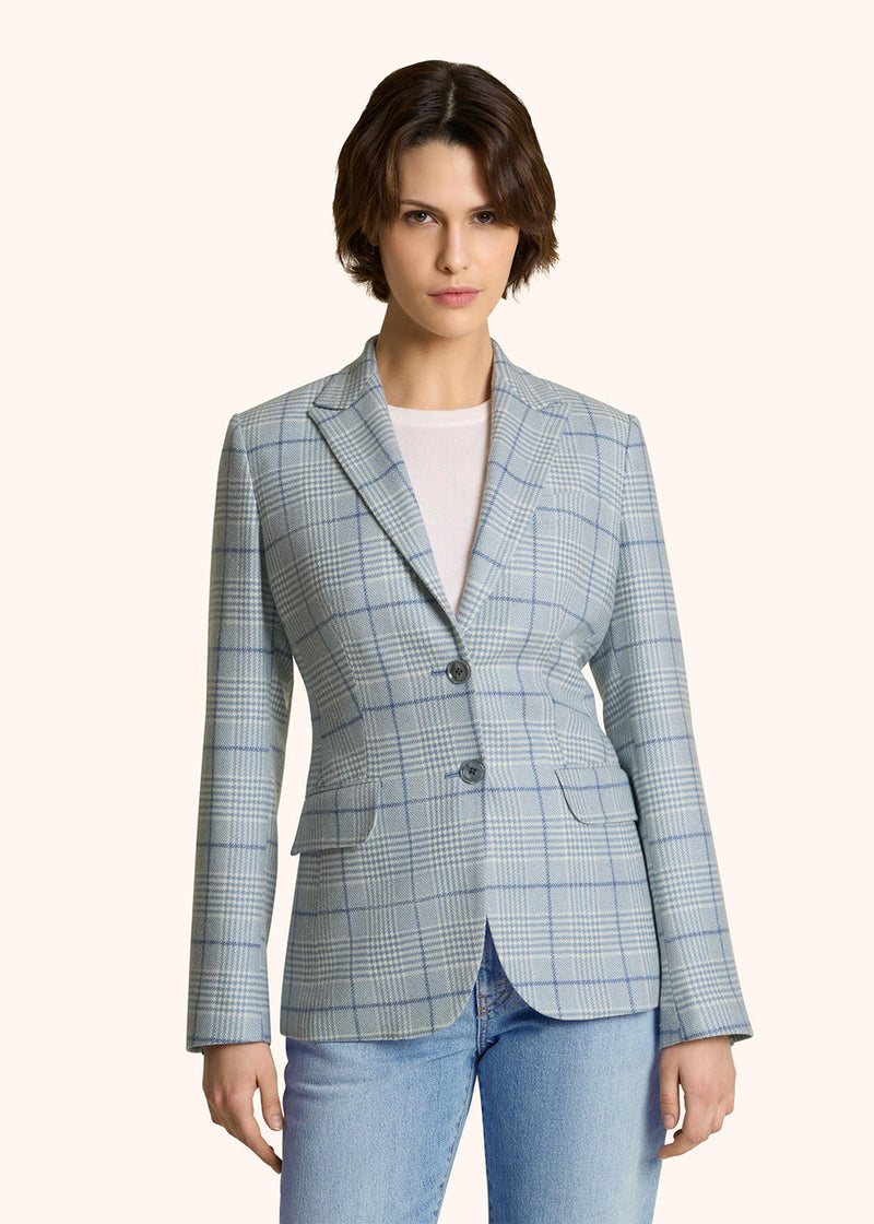 KARIERTER BLAZER AUS KASCHMIR