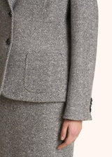 TWILL-BLAZER AUS KASCHMIR