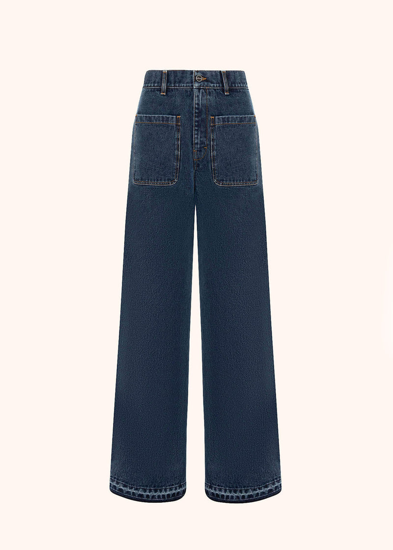 DESIGNER-JEANS AUS DENIM